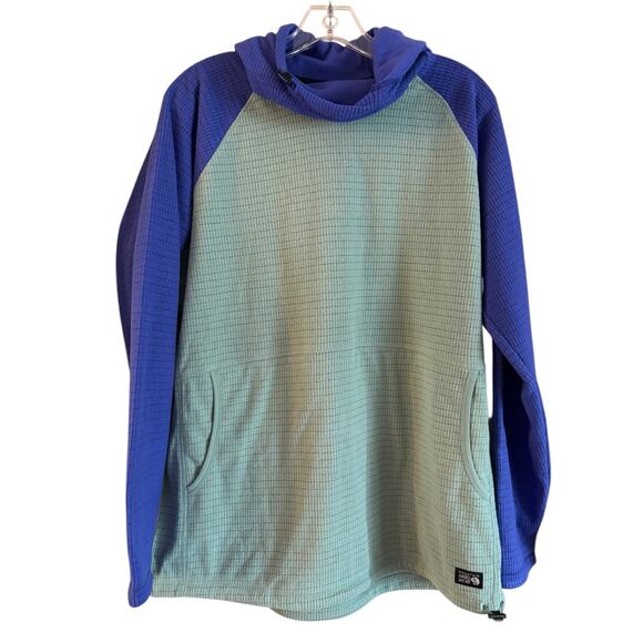 Mountain Hardwear Women's Summit Grid Half Zip Hoodie Backpacking XL NWOT - Picture 1 of 6